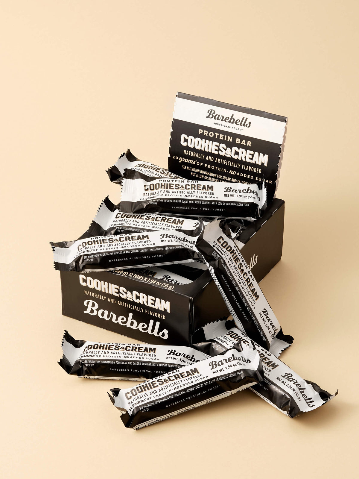 Barebells Proteinriegel Cookies & Cream 12 x 55g
