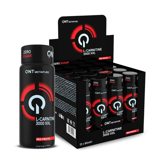 QNT L-Carnitine 3000 Shot Red Fruit 12 x 80ml