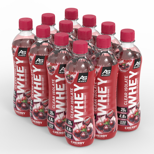 All Stars  Clear Isolate Whey, Tropical, 12 x 500ml