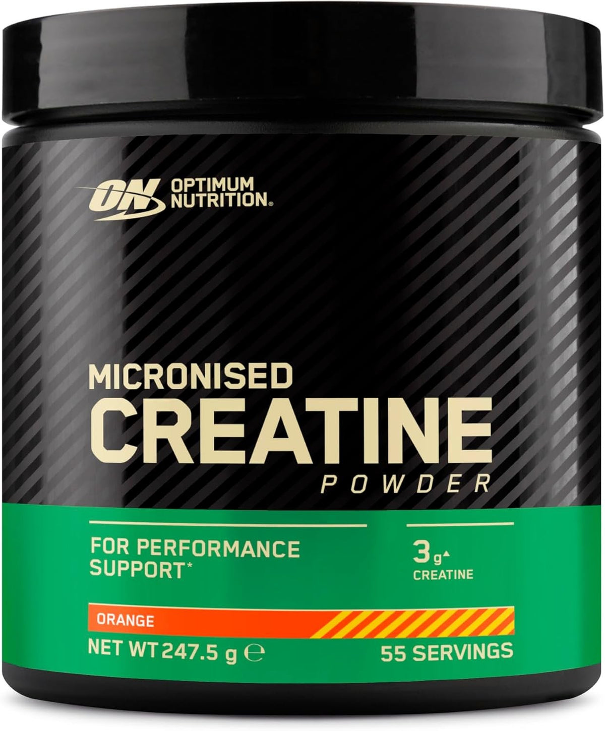 Optimum Nutrition Micronised Creatine Pulver 247g Dose