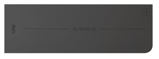 Airex Heartbeat Signature Trainingsmatte,  L183 x B61 x H0.4cm, black