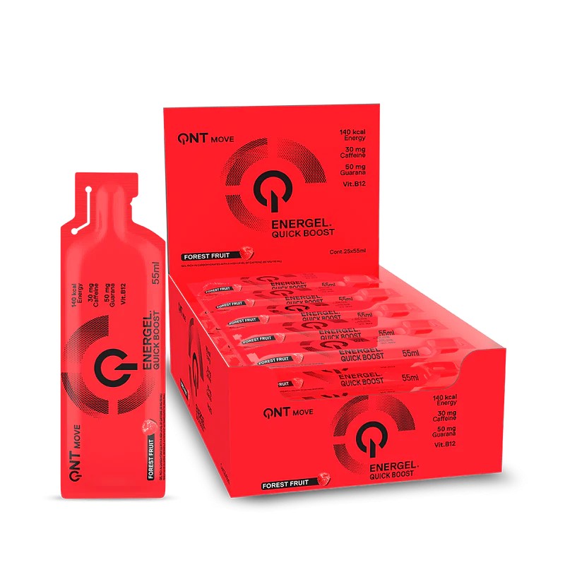 QNT Energel Quick Boost Energy Gel 25 x 55ml