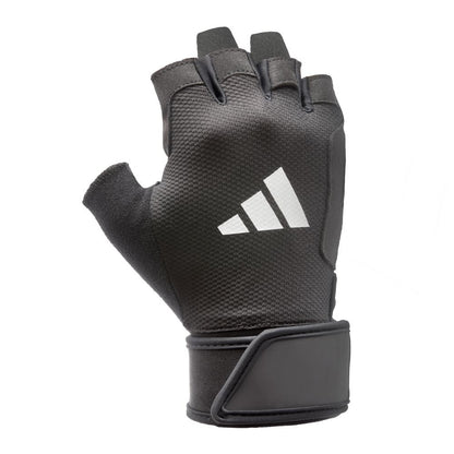 Adidas Strength Trainingshandschuhe, schwarz