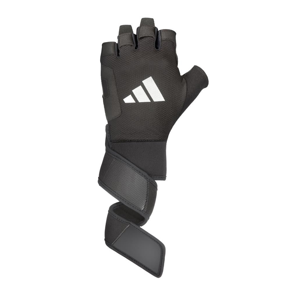 Adidas Strength Trainingshandschuhe, schwarz