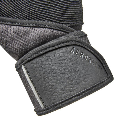Adidas Trainingshandschuhe mit Handgelenksbandage, schwarz