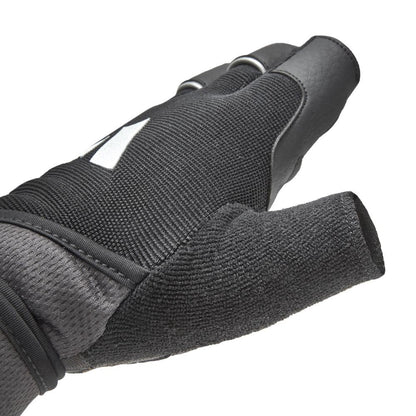 Adidas Trainingshandschuhe mit Handgelenksbandage, schwarz