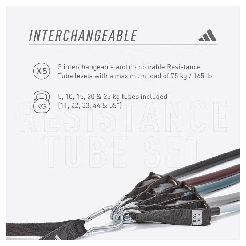 Adidas Widerstandsband Set - Resistance Tube Set