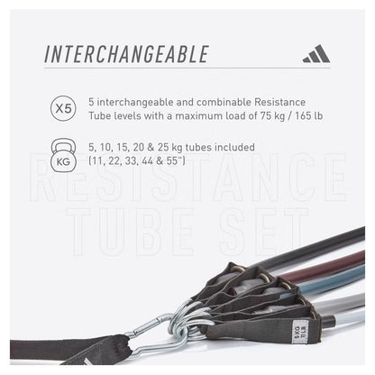 Adidas Widerstandsband Set - Resistance Tube Set