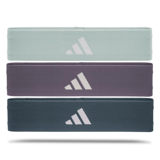 Adidas Widerstandsband 3er Set, green-purple-blue