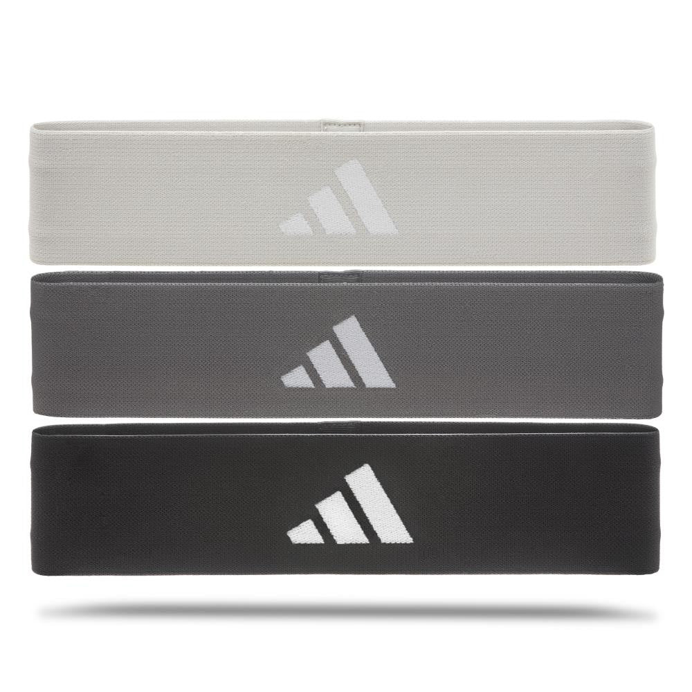 Adidas Widerstandsband 3er Set, grey-stone-black