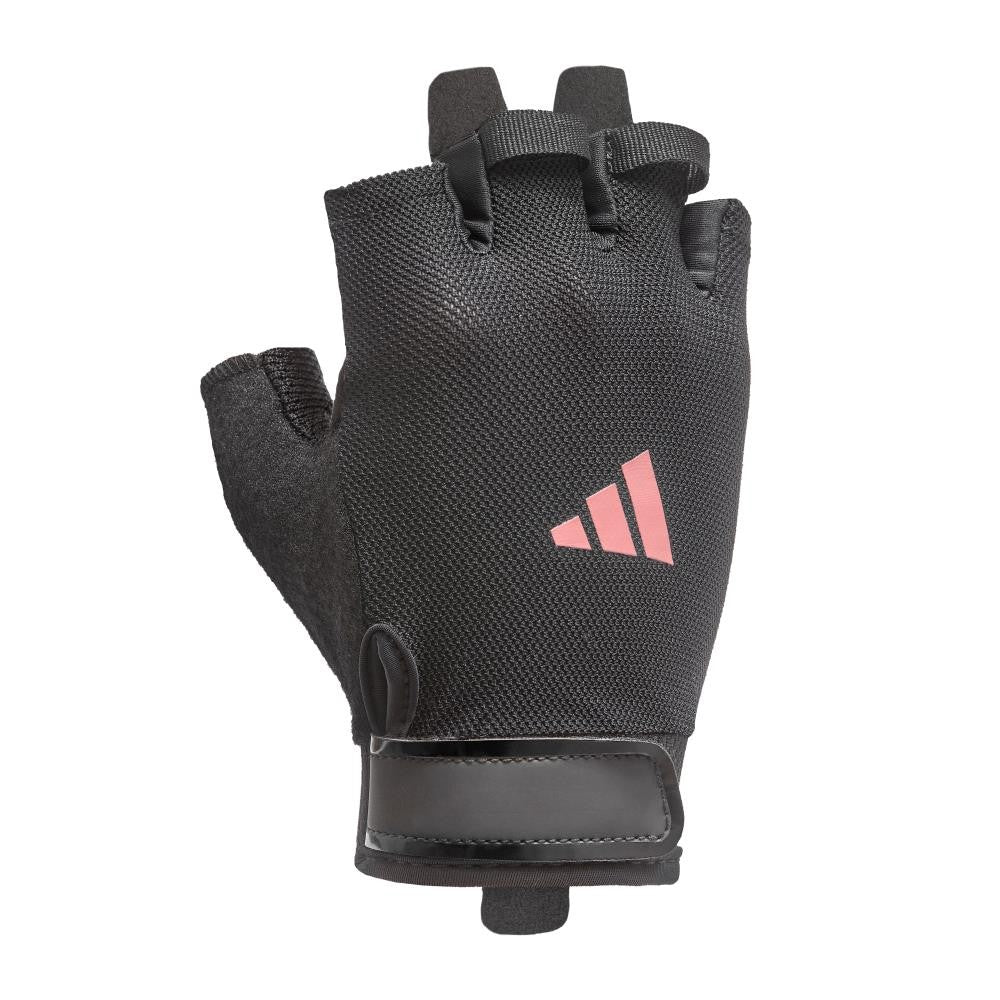 Adidas Essential Trainingshandschuhe, schwarz-pink