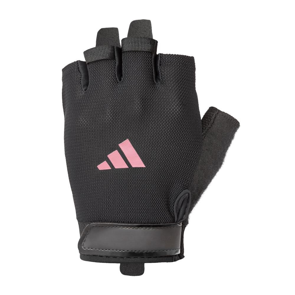 Adidas Essential Trainingshandschuhe, schwarz-pink