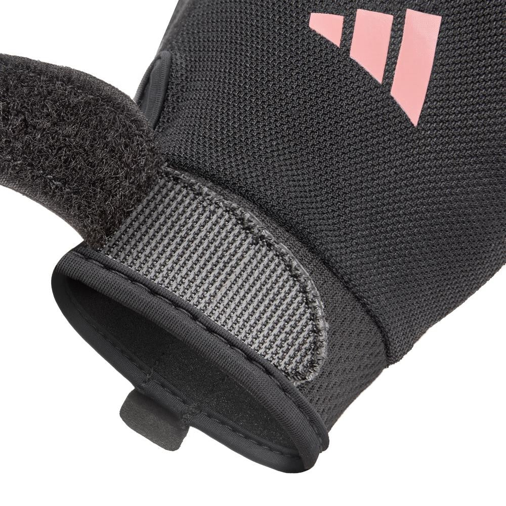 Adidas Essential Trainingshandschuhe, schwarz-pink