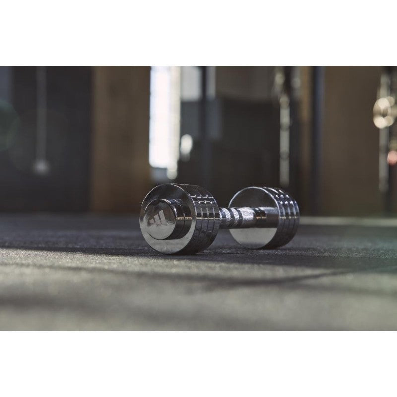 Adidas Verstellbare Kurzhantel Chrom - 1-5kg