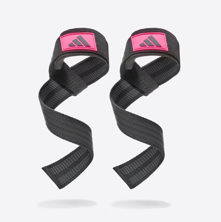 Adidas Zughilfen - Lifting Straps, black-pink