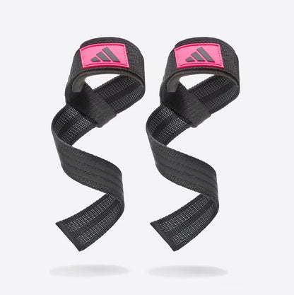 Adidas Zughilfen - Lifting Straps, black-pink