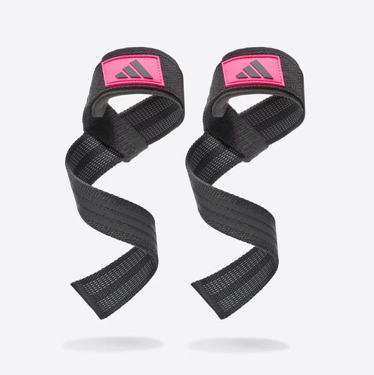 Adidas Zughilfen - Lifting Straps, black-pink