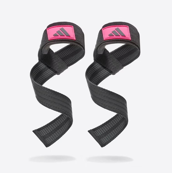 Adidas Zughilfen - Lifting Straps, black-pink