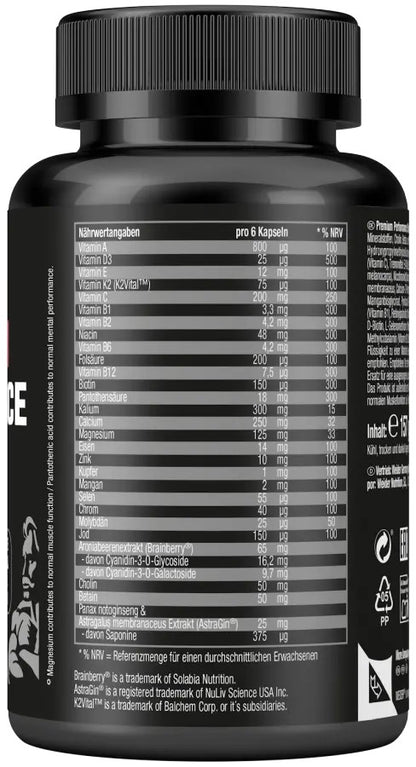 Weider Premium Performance Stack 180 Kapseln