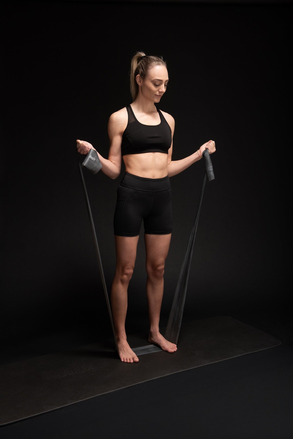 Airex Heartbeat Resistance Band Set, 3 Bänder light, medium, strong