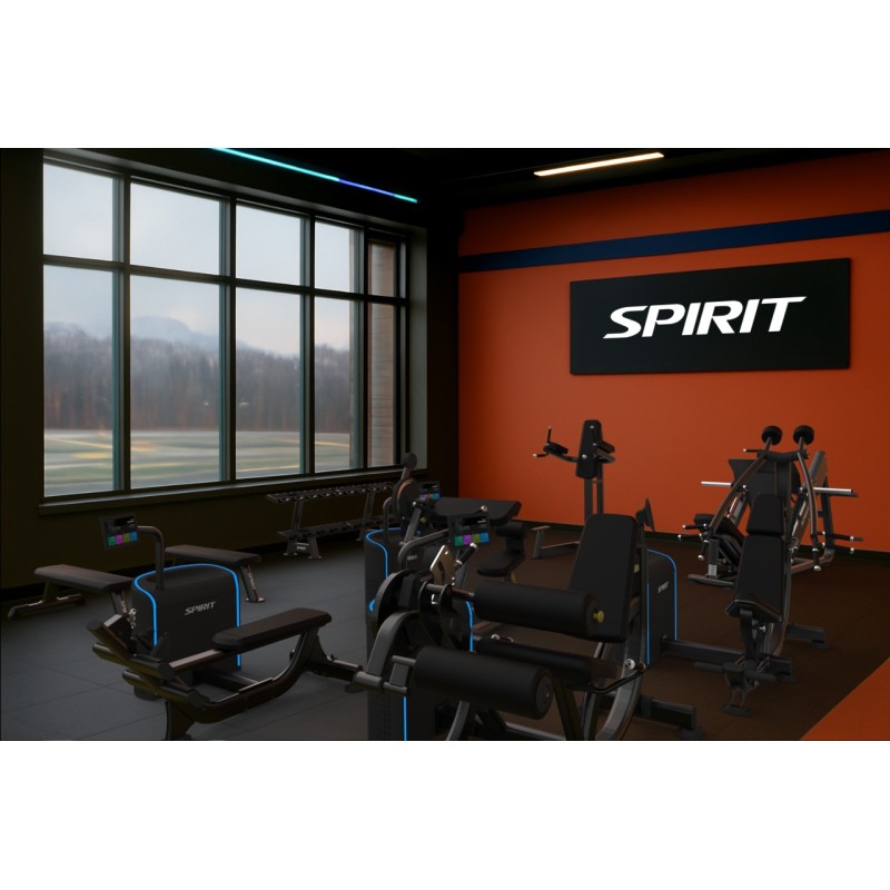Spirit Commercial Fitness i-Strength Biceps Curl / Triceps Extension (IS-2002)