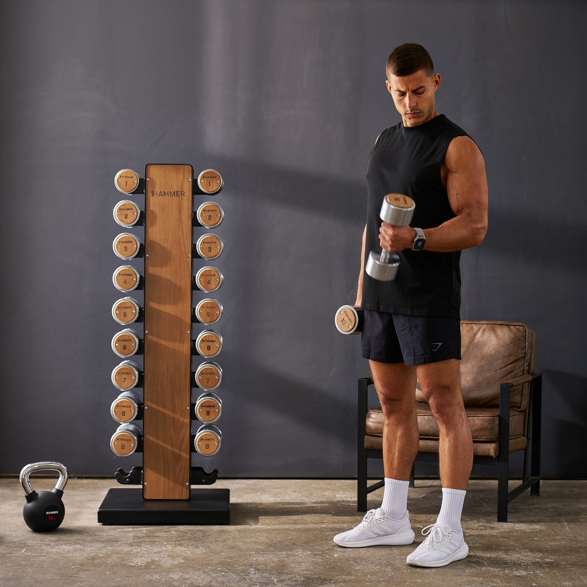 Hammer Hantelturm-Set Exclusive 1 - 10kg