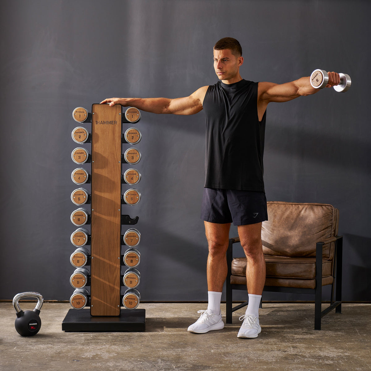Hammer Hantelturm-Set Exclusive 1 - 10kg
