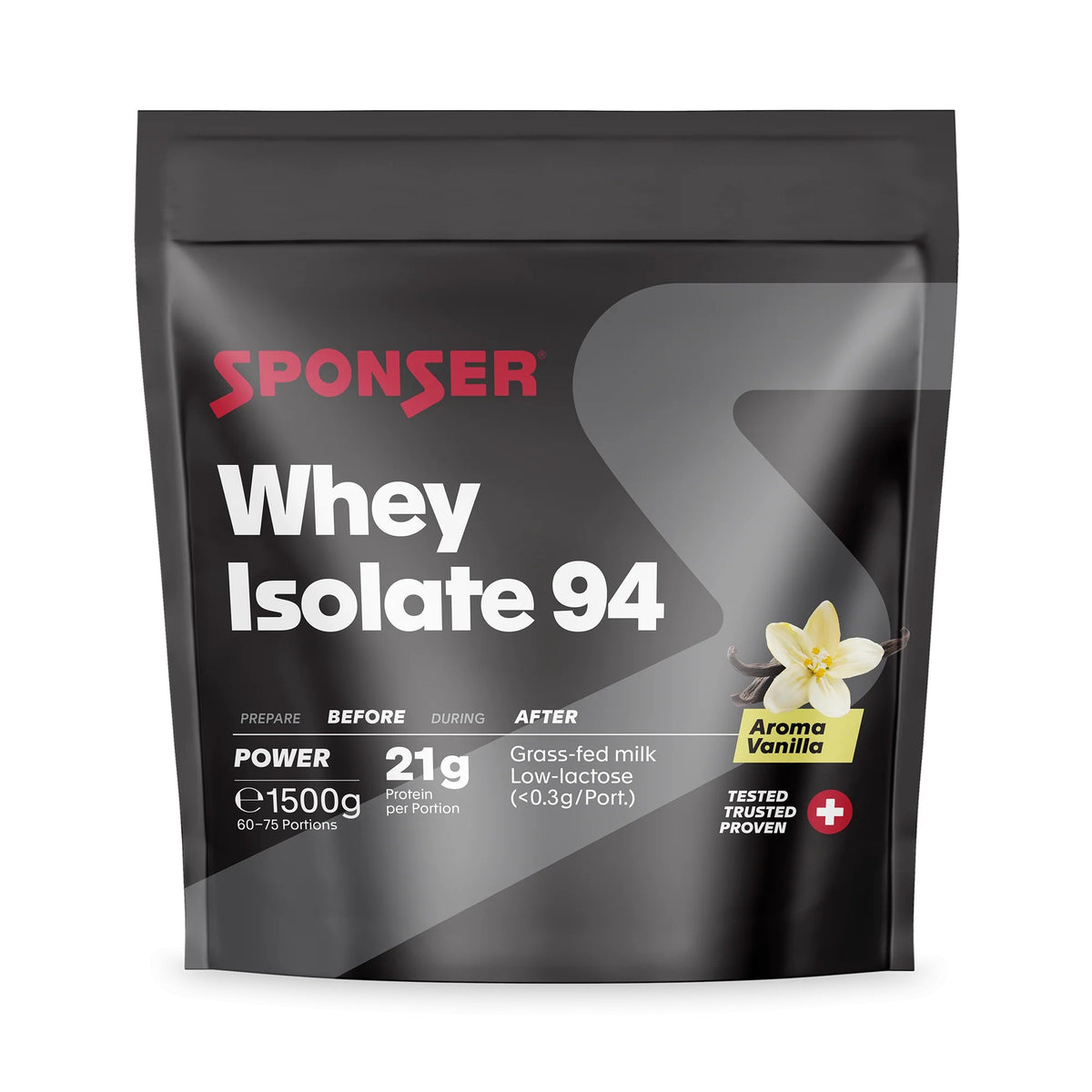 Sponser Whey Isolate 94 in 1500g Beutel