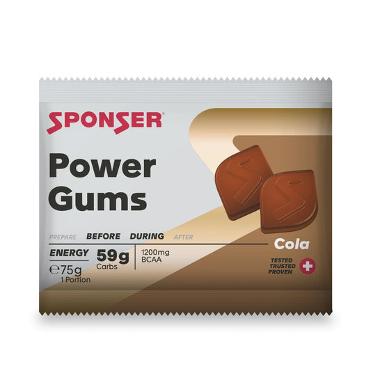 Sponser Power Gums Cola 20 x 75g Beutel
