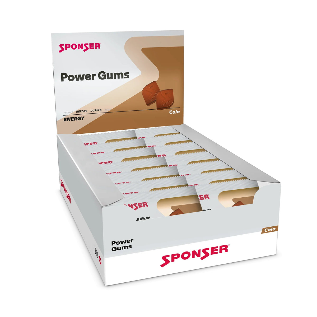 Sponser Power Gums Cola 20 x 75g Beutel