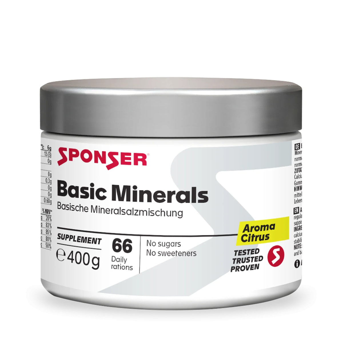 Sponser Basic Minerals 400g Dose