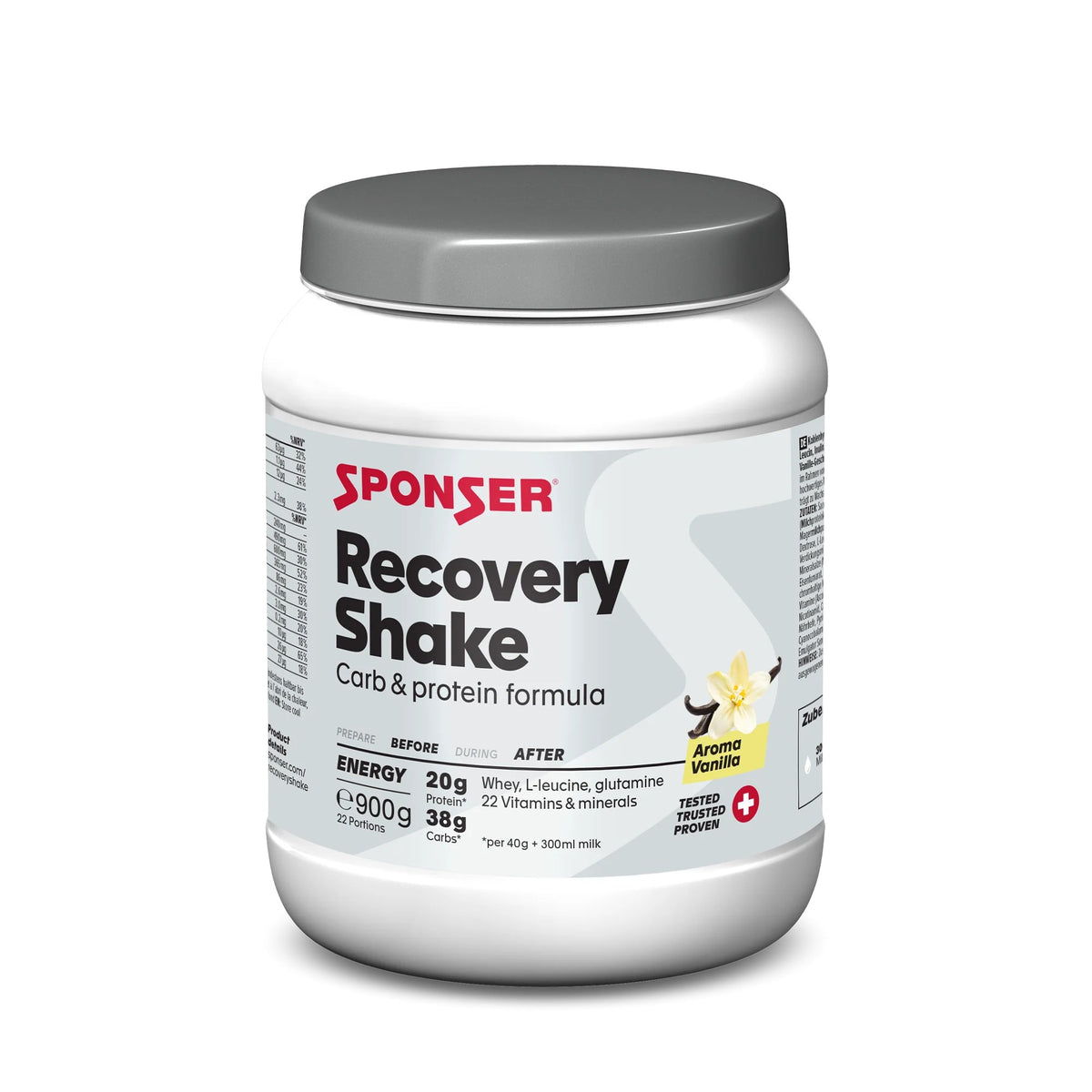 Sponser Recovery Shake 7kg Eimer