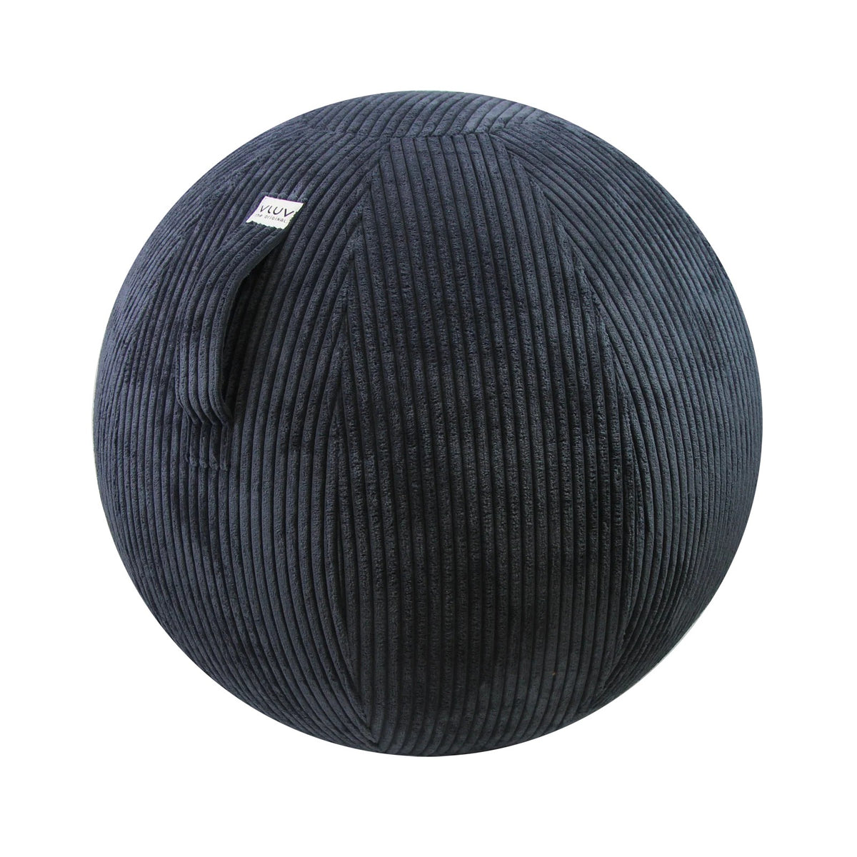 VLUV VLIP Breitcord-Kinder-Sitzball, Navy, 50-55cm