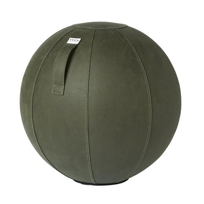 VLUV VEGA Kunstleder-Sitzball, Moss, 60-65cm