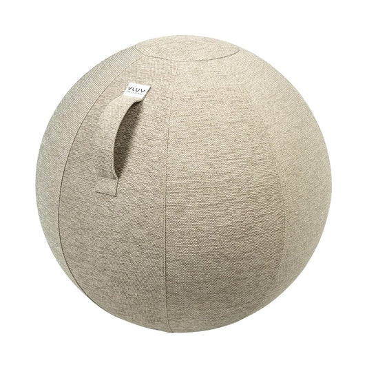 VLUV Stov Stoff-Sitzball, kiesel, 60-65cm