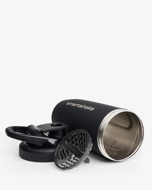 Smartshake Shaker Reforce Stainless Steel, 900ml, schwarz