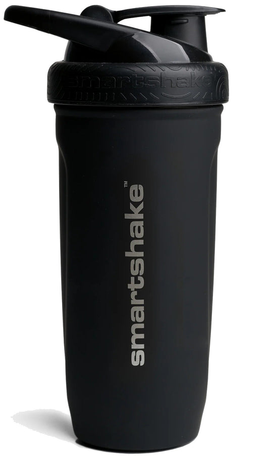Smartshake Shaker Reforce Stainless Steel, 900ml, schwarz