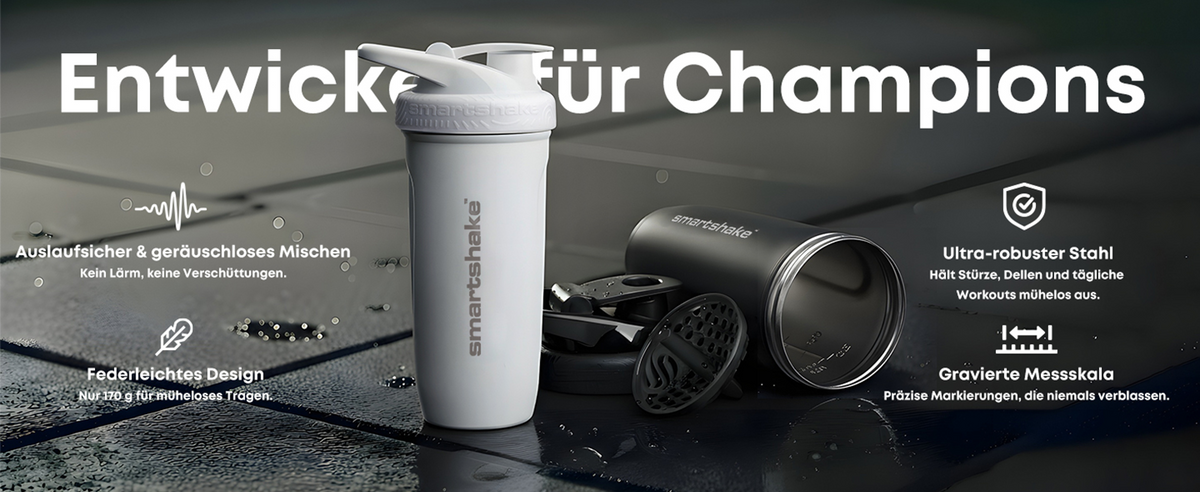 Smartshake Shaker Reforce Stainless Steel, 900ml, army grün