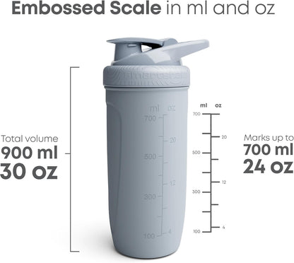 Smartshake Shaker Reforce Stainless Steel, 900ml, grau