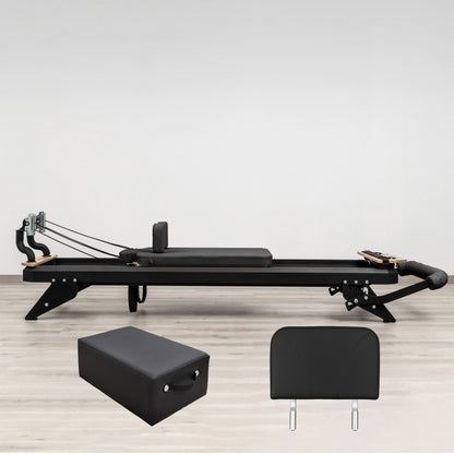 Hegren Pilates Reformer TALMA 62  Box & Jumpboard Set, black