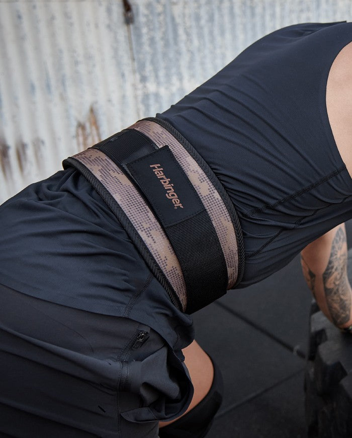 Harbinger Nylon Trainingsgürtelgürtel, Tan