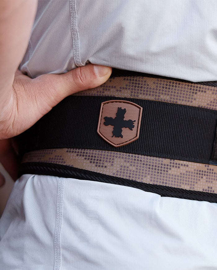 Harbinger Nylon Trainingsgürtelgürtel, Tan