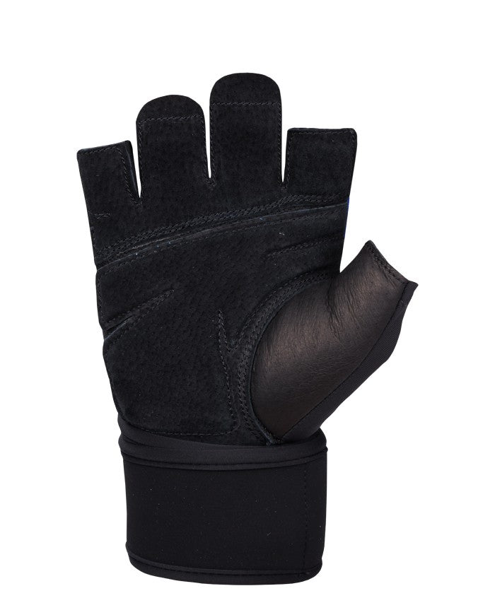 Harbinger Trainingshandschuhe mit Handgelenkbandage, schwarz