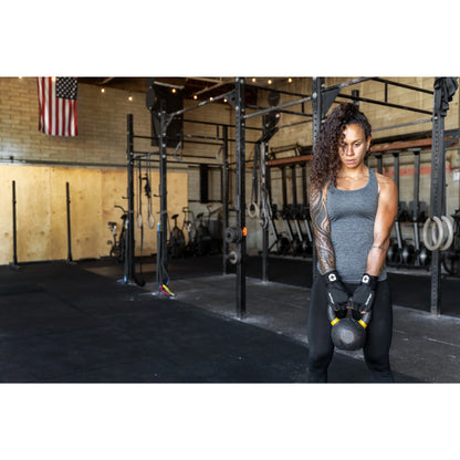 Harbinger Trainingshandschuhe mit Handgelenkbandage, schwarz