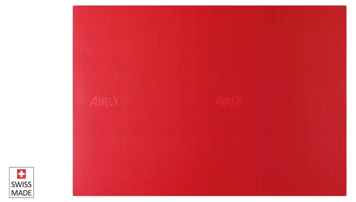 Airex Atlas Fitnessmatte rot - L200 x B125 x D1.5cm