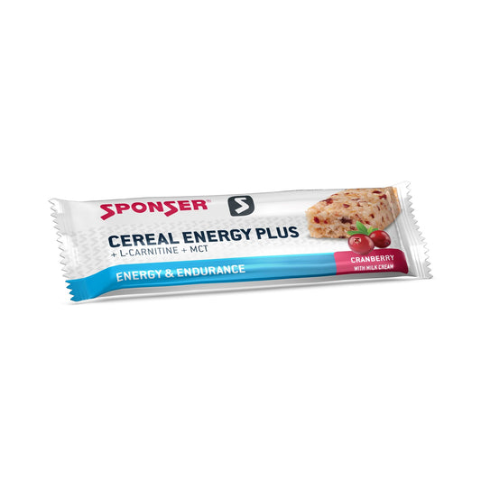 Sponser Cereal Energy Plus Riegel 15 x 40g