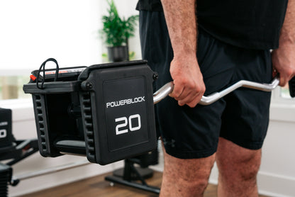 PowerBlock SZ-Curlstange zu PRO100 EXT