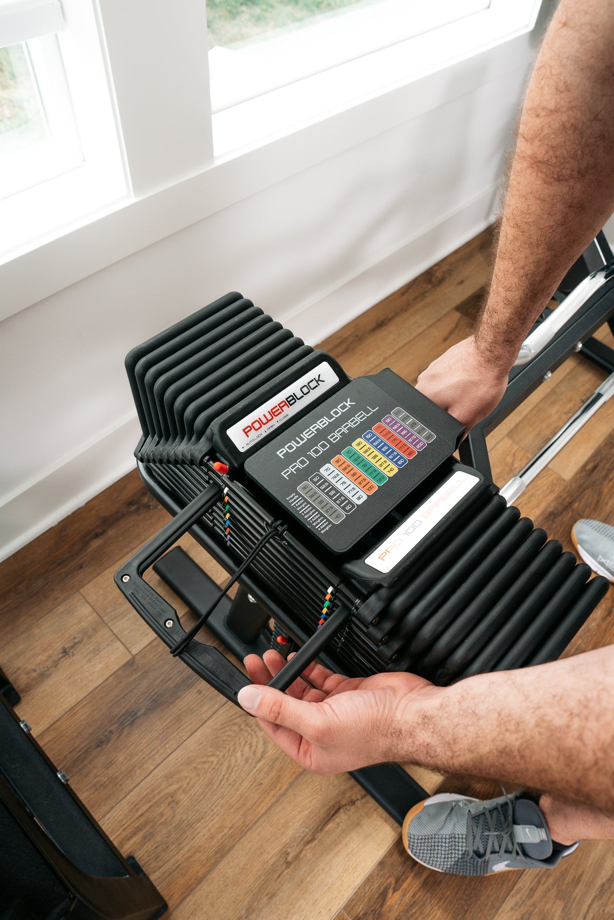 PowerBlock SZ-Curlstange zu PRO100 EXT