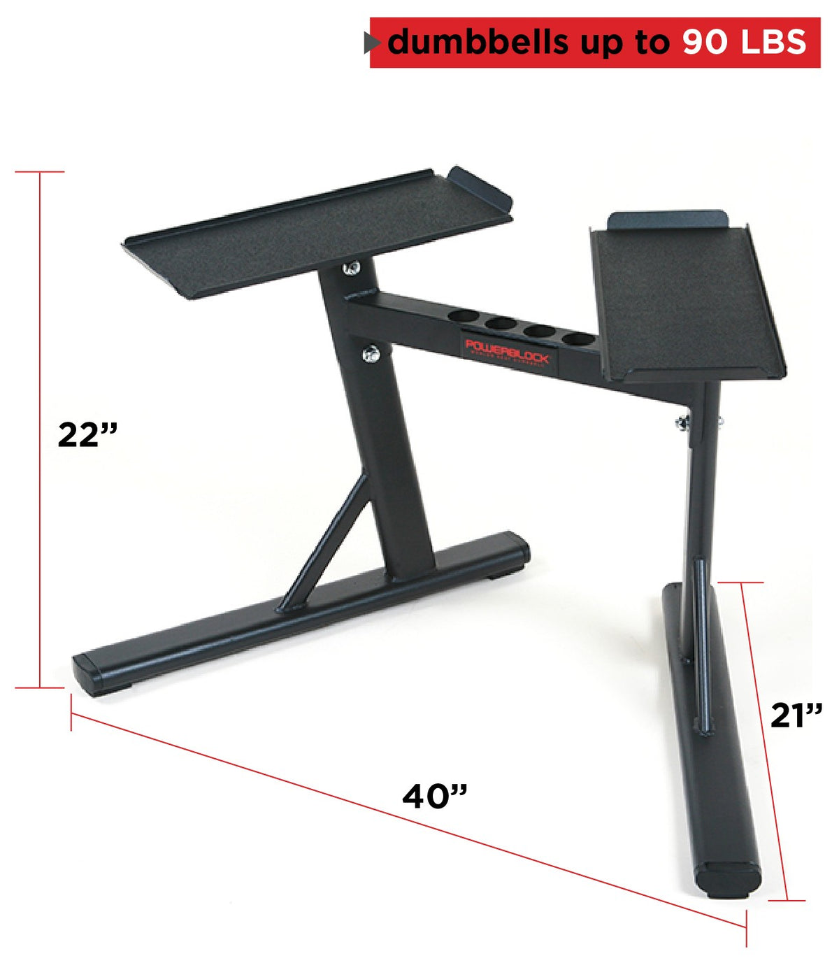 PowerBlock Hantelständer Powerstand Max