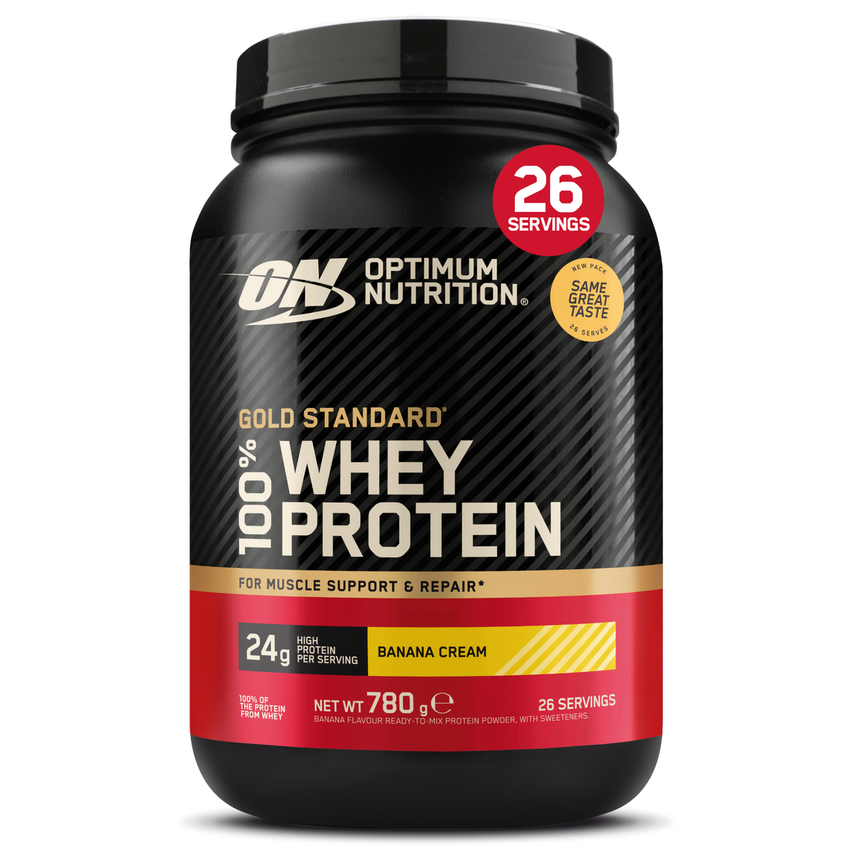 Optimum Nutrition 100% Whey Protein Gold Standard 768-900g Dose